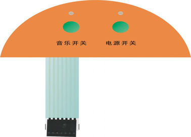 3M 접착제를 가진 주문 가동 가능한 PCB 막 스위치 SGS 광택 통제