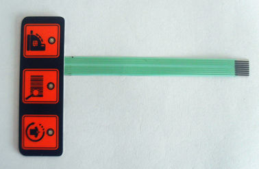 전자 레인지 전자 기계에 있는 3m9448에 의하여 돋을새김되는 단추 도표 오바레이