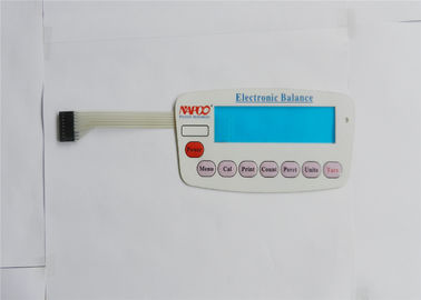 LED 가동 가능한 PCB 막 키보드 스위치