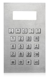 후면발광 열쇠를 가진 불멸 RS232 문 접근 키패드, PS2 키패드