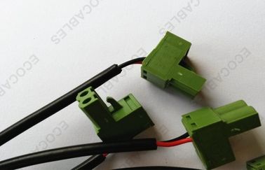 300V 끝 구획 산업 케이블 UL2464 22AWG x 2C 스트레인 릴리프 케이블
