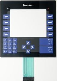 SMD LED/LCD 3M468MP 고무 키패드 PCB 막 스위치 위원회, 100mA 10M 옴